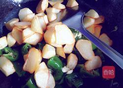 鹌鹑蛋炒地三鲜的做法图解12