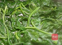 凉拌菠菜的做法图解6