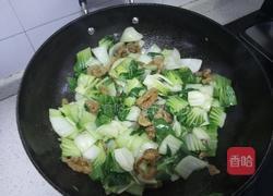 油渣青菜的做法图解4