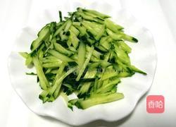 黄瓜拌拉皮的做法图解3