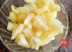 菠萝梨汁的做法图解4
