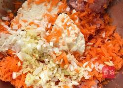 小米猪肉什锦丸子的做法图解3