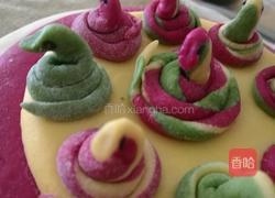 蒸生日花糕的做法图解11