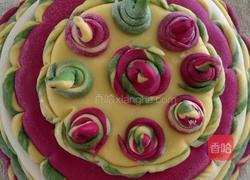 蒸生日花糕的做法图解14