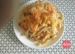 三丝炒饼的做法图解4