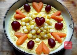 玉米爱心胡萝卜蒸蛋的做法图解10