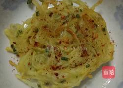 洋芋丝饼的做法图解3