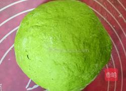 果蔬海螺面（菠菜味）的做法图解2