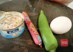 吞拿鱼芝士焗饭的做法图解2