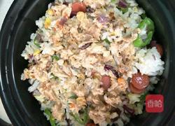 吞拿鱼芝士焗饭的做法图解8