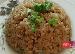 虾皮酱油炒饭的做法图解7
