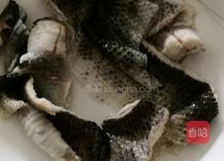 凉拌鱼皮的做法图解3