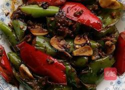 酱爆尖椒的做法图解6