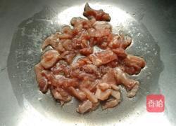 油菜豆腐炒肉的做法图解6