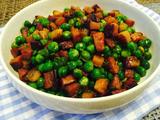 豌豆焖腊肉的做法[图]