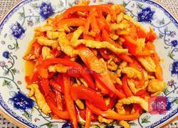 红椒肉丝的做法图解9