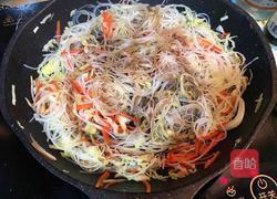 粉丝炒包菜的做法图解5
