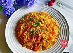 粉丝炒包菜的做法图解7