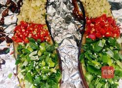 三色烤紫茄的做法图解12