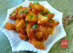 菠萝虾球的做法图解18