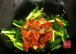 大蒜炒猪头肉的做法图解4