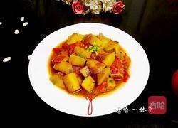 番茄烧土豆的做法图解9