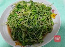 凉拌豆苗的做法图解8