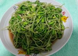 凉拌豆苗