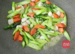 瑶柱溜芦笋的做法图解7