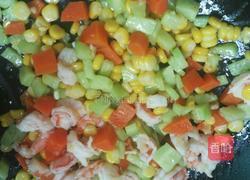 彩蔬虾仁的做法图解6