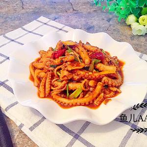 辣炒八爪鱼