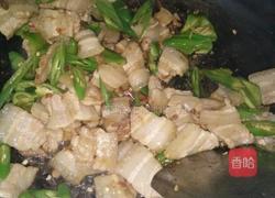 青椒回锅的做法图解6