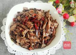 干煸辣肺丝的做法图解11