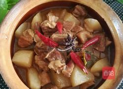 白萝卜炖牛腩的做法图解11