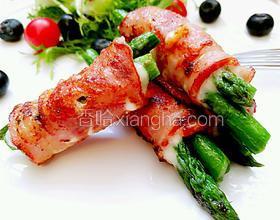 培根芝士蘆筍卷