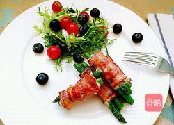 培根芝士芦笋卷的做法图解9