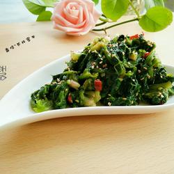 芝麻菠菜的做法[图]