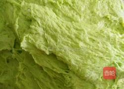 菠菜汁肉包的做法图解3