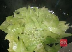 素炒莴笋的做法图解9