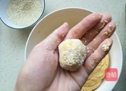 芝麻地瓜糯米饼的做法图解6