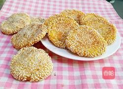 芝麻地瓜糯米饼的做法图解10