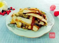 蒲海椒炒豆干的做法图解6