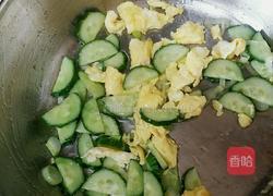 黄瓜炒蛋的做法图解9