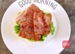 培根汉堡的做法图解8