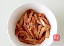 里脊小炒的做法图解2