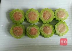苦瓜酿肉的做法图解4