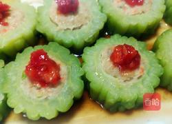苦瓜酿肉的做法图解8