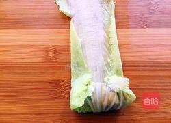 白菜肉卷的做法图解7
