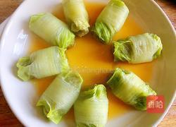 白菜肉卷的做法图解12