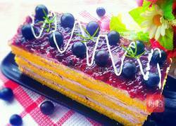 蓝莓蛋糕的做法图解18